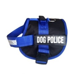 Dog Police Tasma Küçük Mavi
