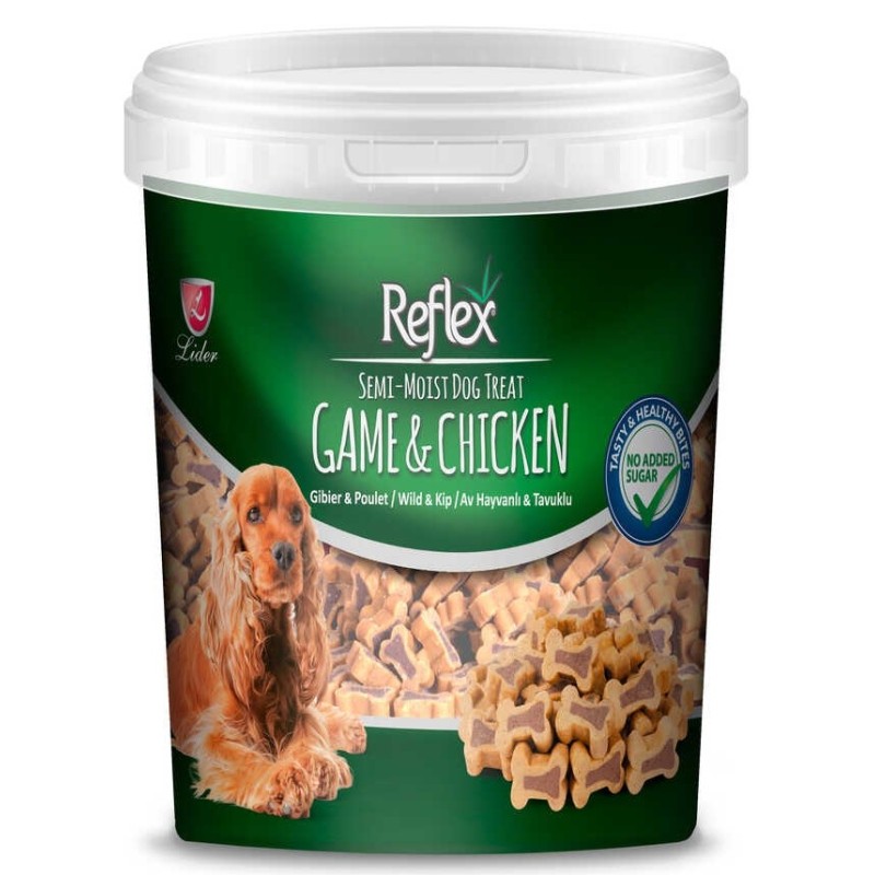 Reflex Semi-Moist Av Hayvanı&Tavuk Ödül Maması 500 Gr