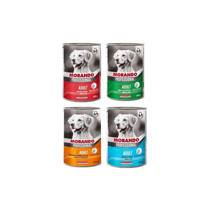 Morando Tavuklu & Ciğerli Pate Köpek Konservesi 400 Gr