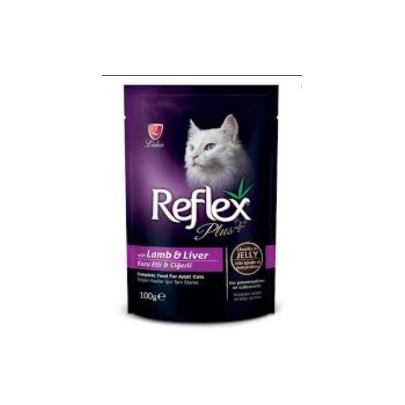 Reflex Plus Pouch Kuzu Etli Jelly 100 Gr