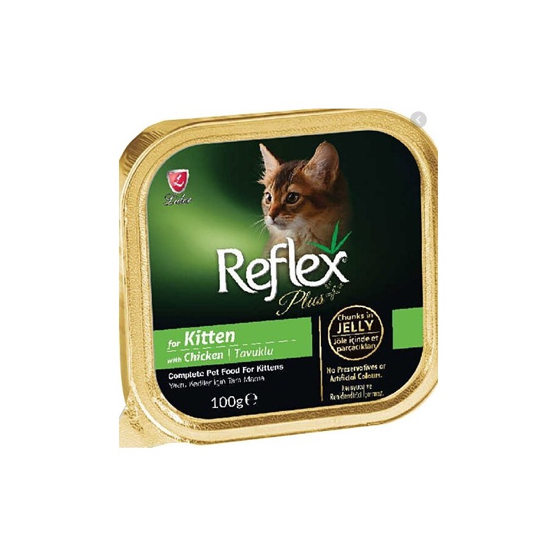 Reflex Plus Pate Kitten Kümes Hayvanı Jelly 100 Gr