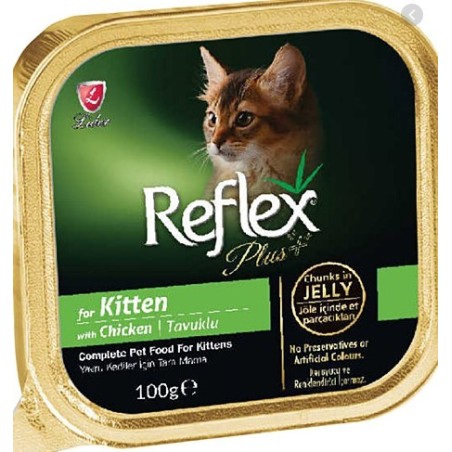 Reflex Plus Pate Kitten Kümes Hayvanı Jelly 100 Gr