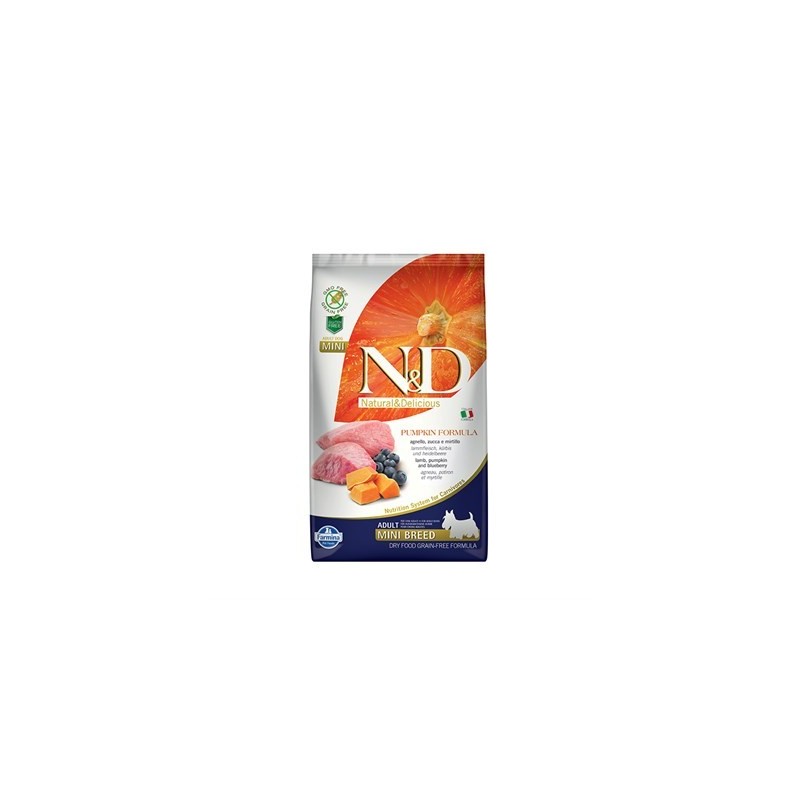 N&D Pumpkın, Kuzu&Yaban Mersini Adult Mını 2,5 Kg