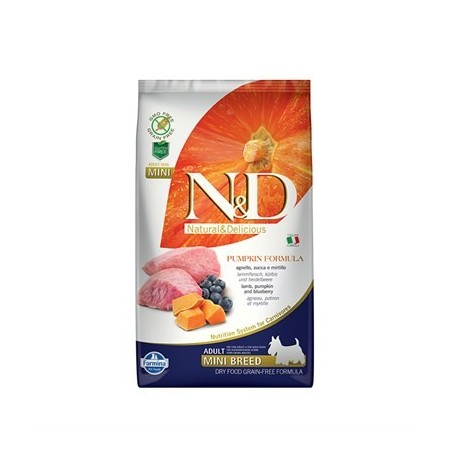 N&D Pumpkın, Kuzu&Yaban Mersini Adult Mını 2,5 Kg