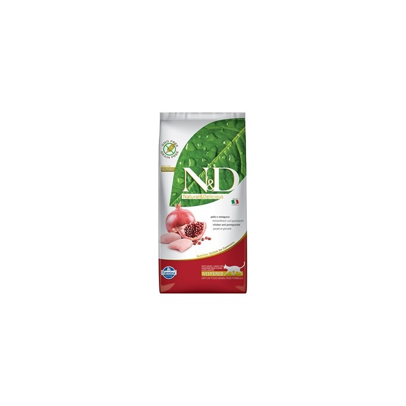 N&D Prıme Tavuk & Nar Neutered 5 Kg