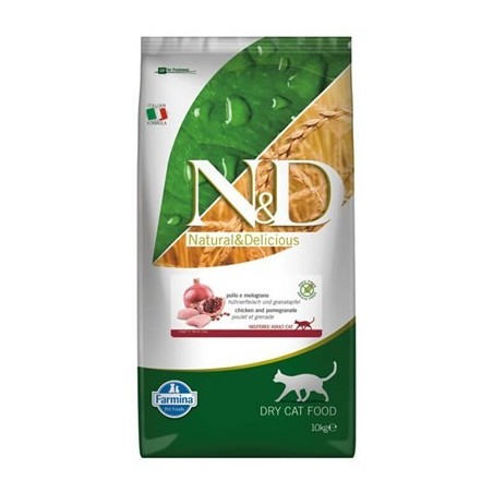 N&D Prıme Tavuk & Nar Neutered 10 Kg