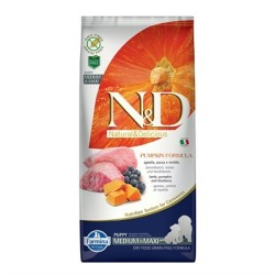 N&D Pumpkın & Kuzu & Yaban Mersini Puppy Med&Maxı 12 Kg