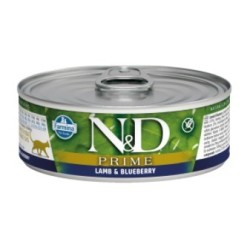 N&D Pumpkin Lamb & Blueberry - Kuzu & Yaban Mersini Kedi Konserve 80 Gr