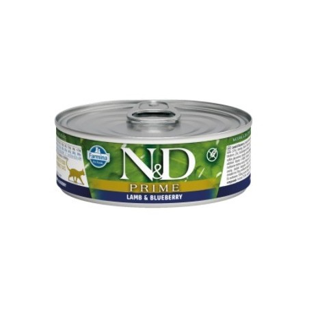 N&D Pumpkin Lamb & Blueberry - Kuzu & Yaban Mersini Kedi Konserve 80 Gr