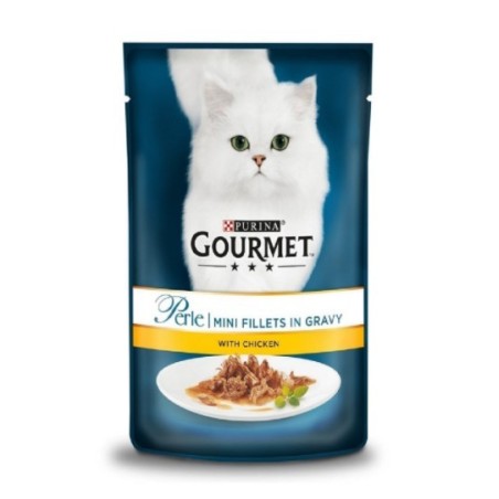 Gourmet Perle Izgara Tavuk Etli Pouch Kedi Maması 85 Gr
