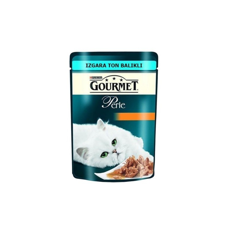 Gourmet Perle Izgara Ton Balıklı Pouch Kedi Maması 85 Gr