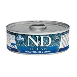 N&D Ocean Ton Balığı & Karides Kedi Konserve 80 Gr