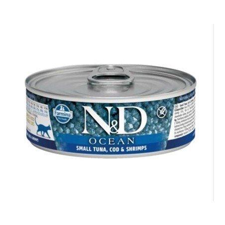 N&D Ocean Ton Balığı & Karides Kedi Konserve 80 Gr