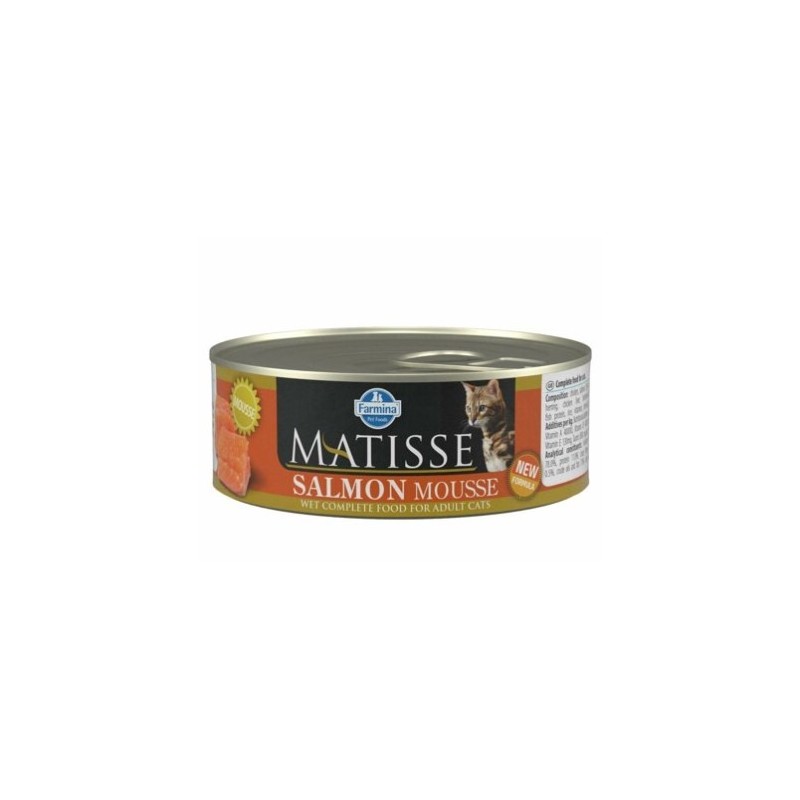 Matısse Mousse Salmon - Somon Balığı Kedi Konserve 85 Gr
