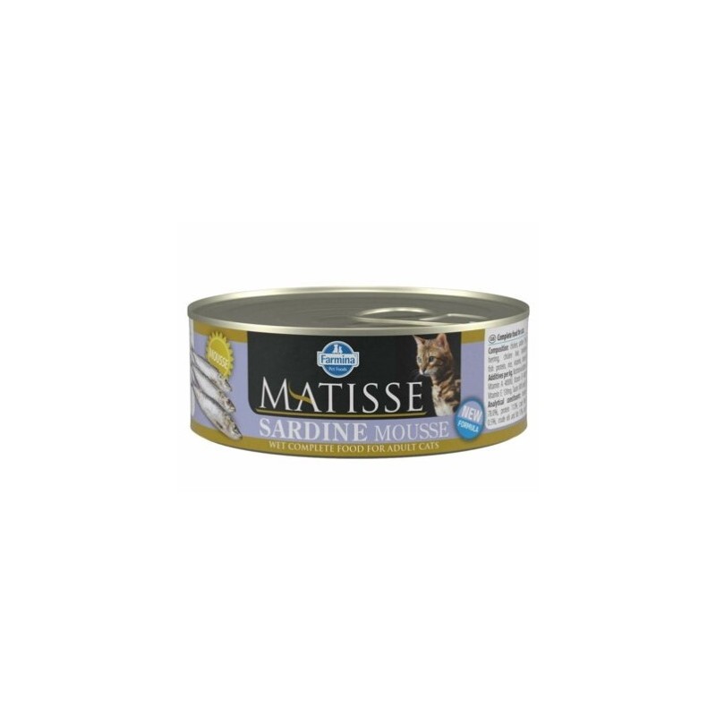 Matısse Mousse Sardıne - Sardalya Kedi Konserve 85 Gr
