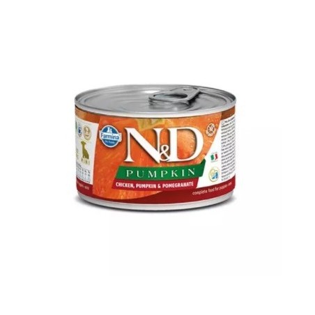 N&D Pumpkın  Chıcken & Pom. -Tavuk & Balkabağı & Nar Puppy Starter  Köpek Konserve 140 Gr