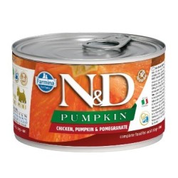 N&D Pumpkın  Chıcken & Pom. -Tavuk & Balkabağı & Nar  Köpek Konserve 140 Gr