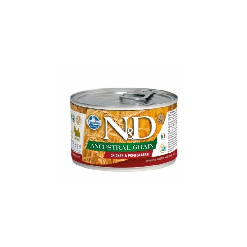 N&D Low Graın Chıcken & Pomegranate - Tavuk & Nar  Köpek Konserve 140 Gr