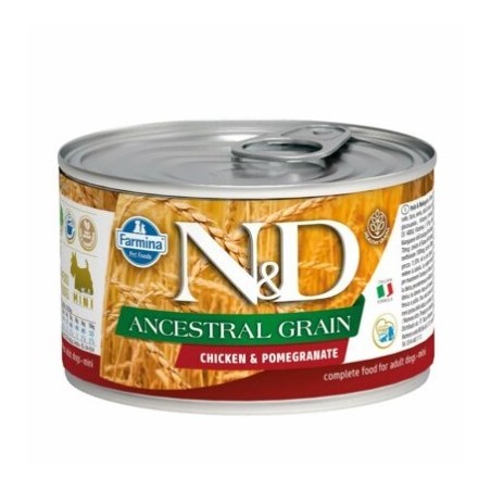 N&D Low Graın Chıcken & Pomegranate - Tavuk & Nar  Köpek Konserve 140 Gr