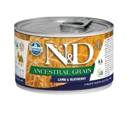 N&D Low Graın Lamb & Blueberry - Kuzu  & Yaban Mersini  Köpek Konserve 140 Gr