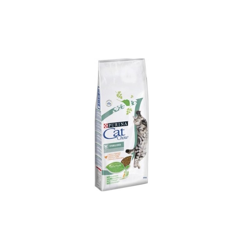 Cat Chow Sterilised Tavuk Etli Kuru Mama  15Kg