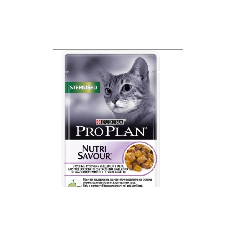 Pro Plan Sterilised Cat Kısırlaştırılmış Hindili Kedi Yaş Maması 85 Gr