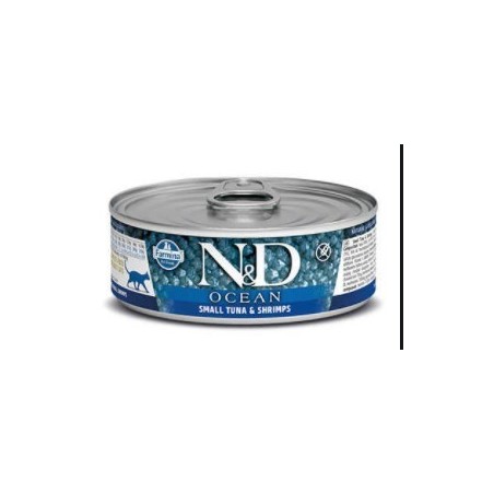 N&D Ocean T.Balığı&Kalamar&Karides 80 Gr