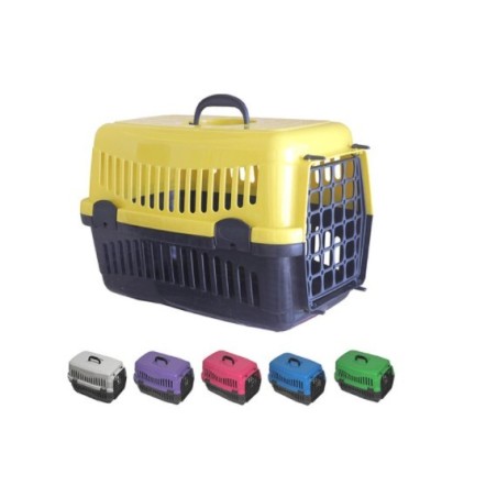 Pet Style Plastik Kapılı Taşıma Kabı Büyük Boy