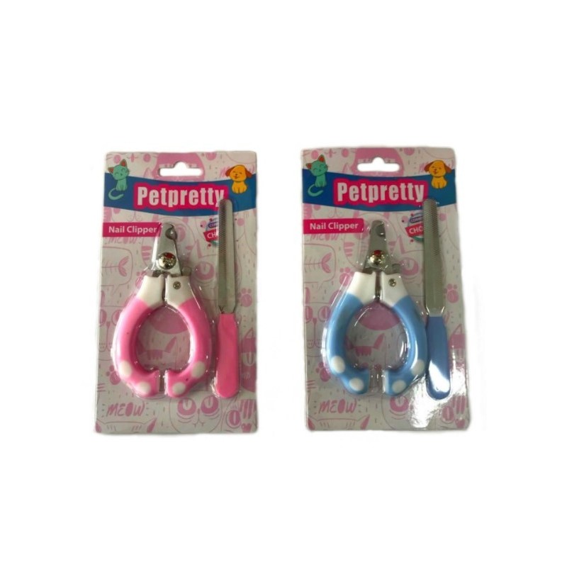Pet Pretty Kedi Ve Köpekler İçin Tırnak Makası Seti -Törpülü-