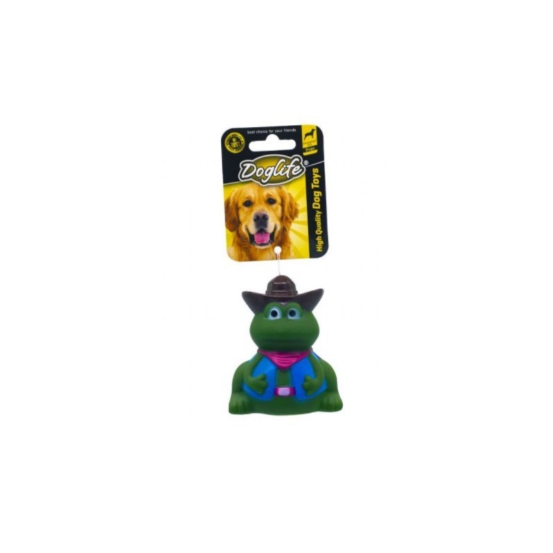 Köpekler  İçin  Plastik  Frog  Oyuncak