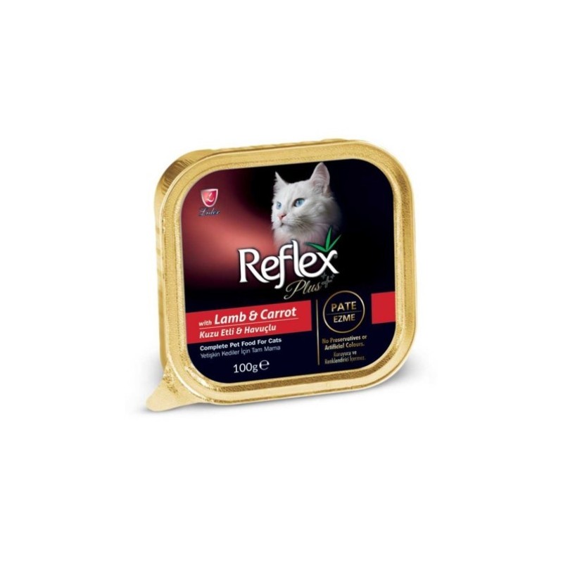 Reflex Plus Pate Kuzu & Havuç  100 Gr
