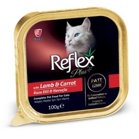 Reflex Plus Pate Kuzu & Havuç  100 Gr