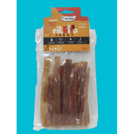 Fitline Tavuklu Şerit Jerky Kedi - Köpek Ödül Maması 80 Gr