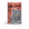 Cute Faces Somonlu  Parça Etli Soslu Steril Kedi Konservesi 400 Gr