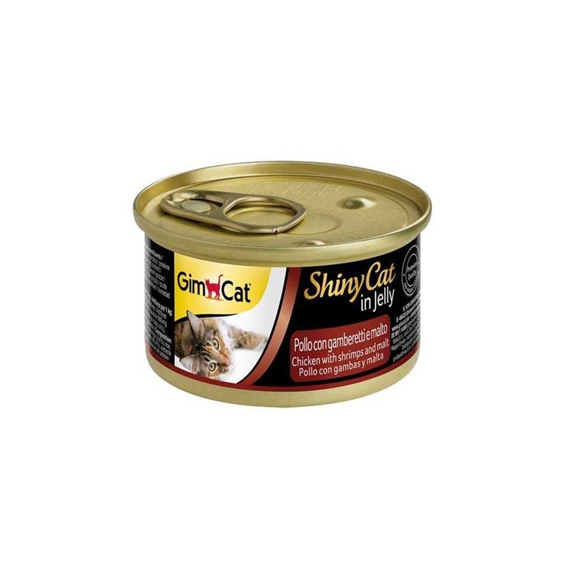 Gımcat Shınycat Tavuk Karides Malt 70 gr