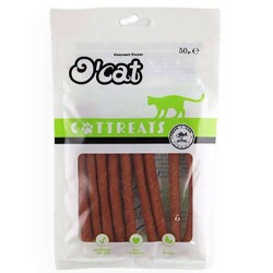 O Cat Somon Balıklı Çubuk Kedi Ödülü 50 Gr
