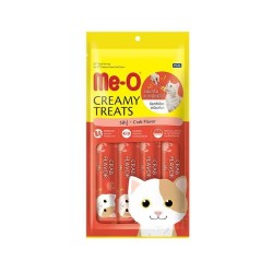 Meo Kremalı Yengeç Ve Ton Balığı Krema Kedi Ödülü 4x15 Gr