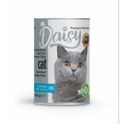 Daisy Pate Somonlu  Ezme Steril Kedi Konserve 400 gr