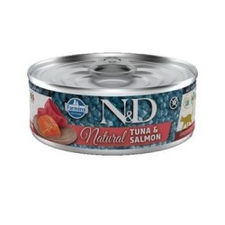 N&D Natural Tuna&Salmon Kedi Konserve 80 Gr