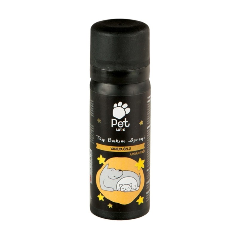 Mki Pet Love Vanilya&Çikolata Tüy Bakım Spreyi 50 Ml