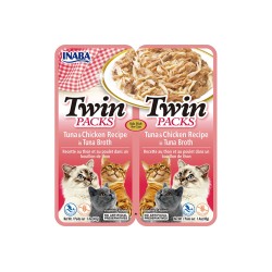 Twin Packs Ton Balıklı ve Tavuklu Kedi Çorbası 2x40 gr