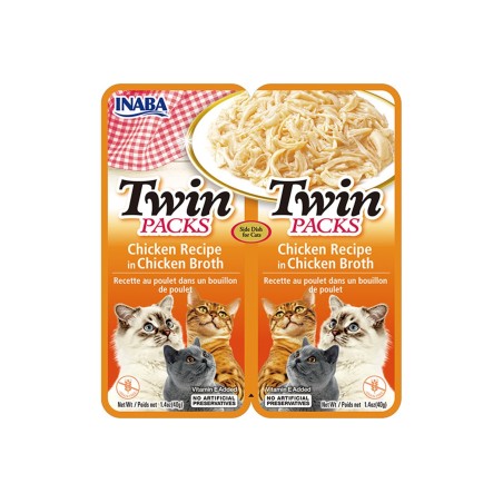 Twin Packs Tavuklu Kedi Çorbası 2x40 gr