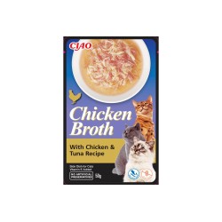 Chicken Broth Tavuk Sulu ve Ton Balıklı Kedi Çorbası 50 gr