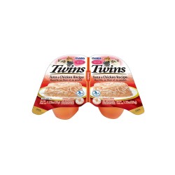 Twins Ton Balıklı ve Tavuklu Kedi Ödül Jölesi 2x35 gr