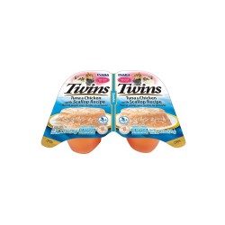 Twins Ton Balıklı, Deniz Taraklı ve Tavuklu Kedi Ödül Jölesi 2x35 gr