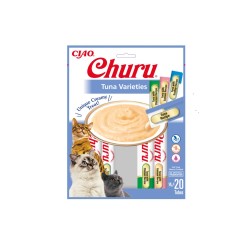 Churu Cream Ton Balıklğı Çeşitleri Kedi Ödül Kreması 20x14 gr