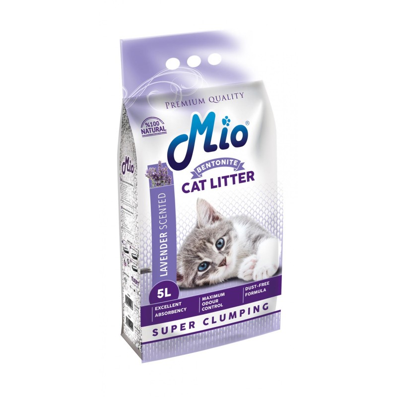 Mio 5 Lt Compact Lavanta Kedi Kumu