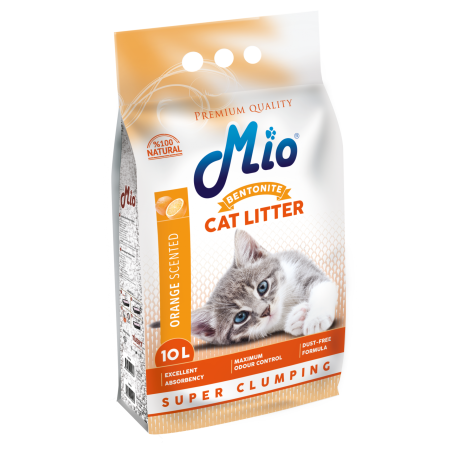 Mio 10 Lt Compact Portakal Kokulu Kedi Kumu