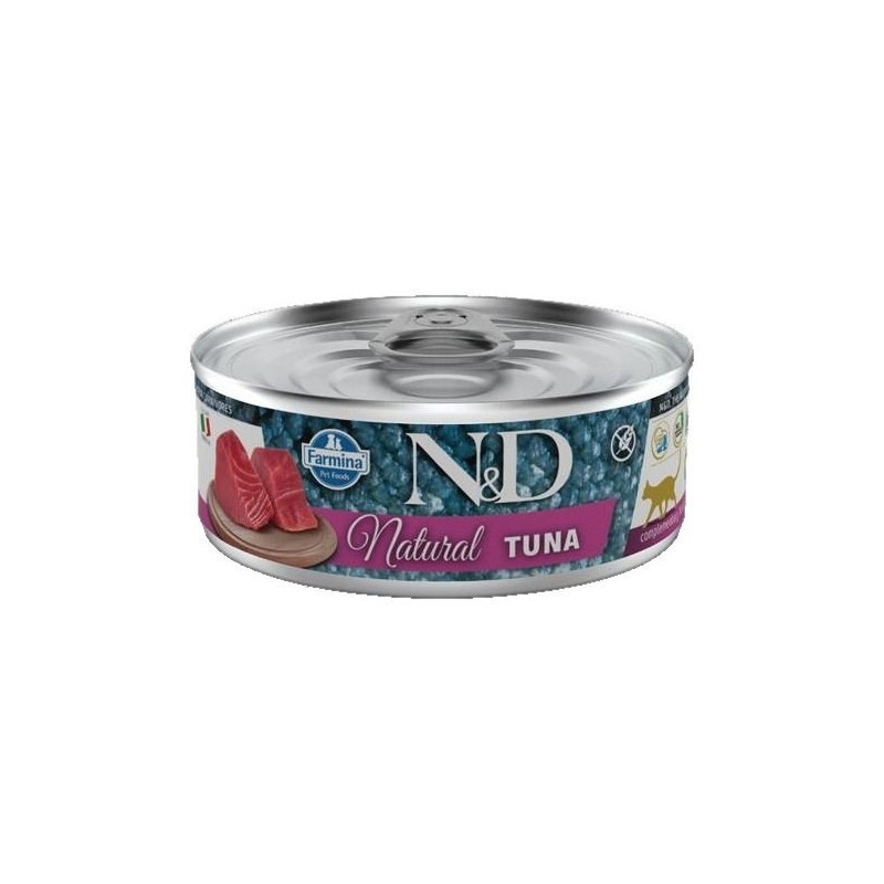 N&D Natural Tuna Kedi Konserve 80 Gr