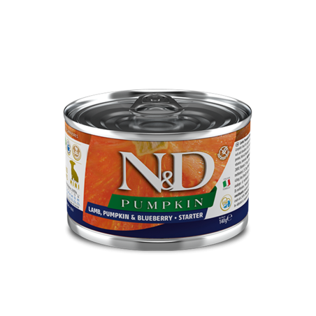 N&D Pumpkın  Kuzu & Yaban Mersini Starter 140 gr